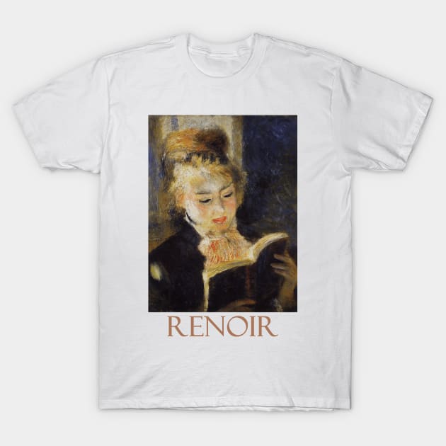 The Reader by Pierre-Auguste Renoir T-Shirt by Naves
